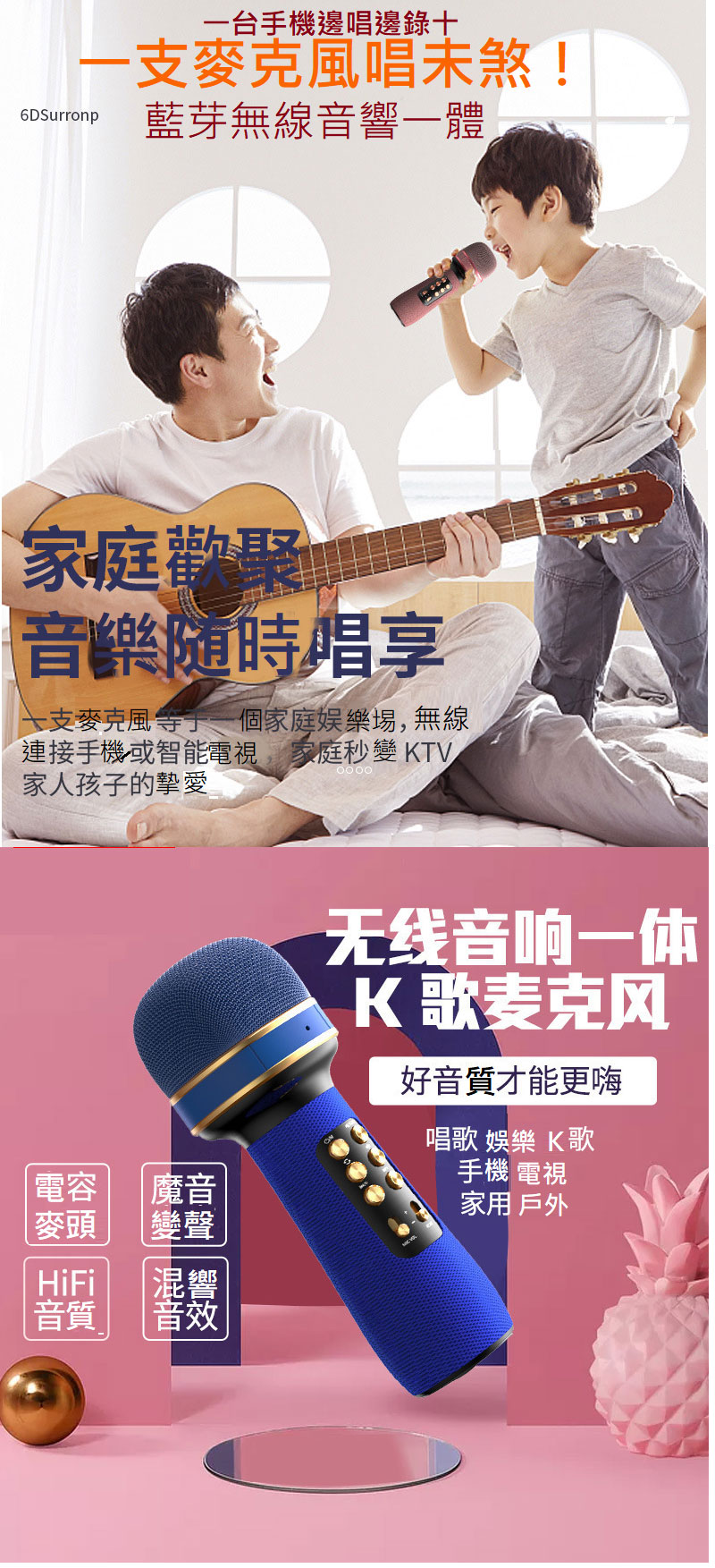 便携一體麥克風